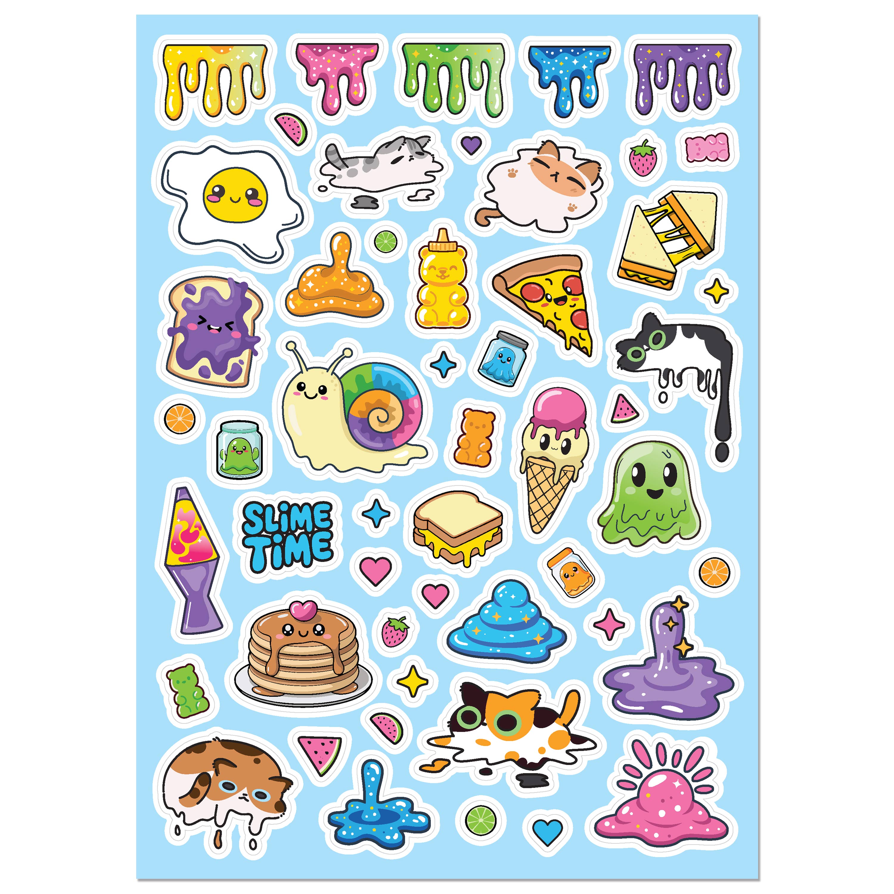 Coloring & Scented Stickers Book - Totally Gooey