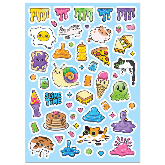 Coloring & Scented Stickers Book - Totally Gooey