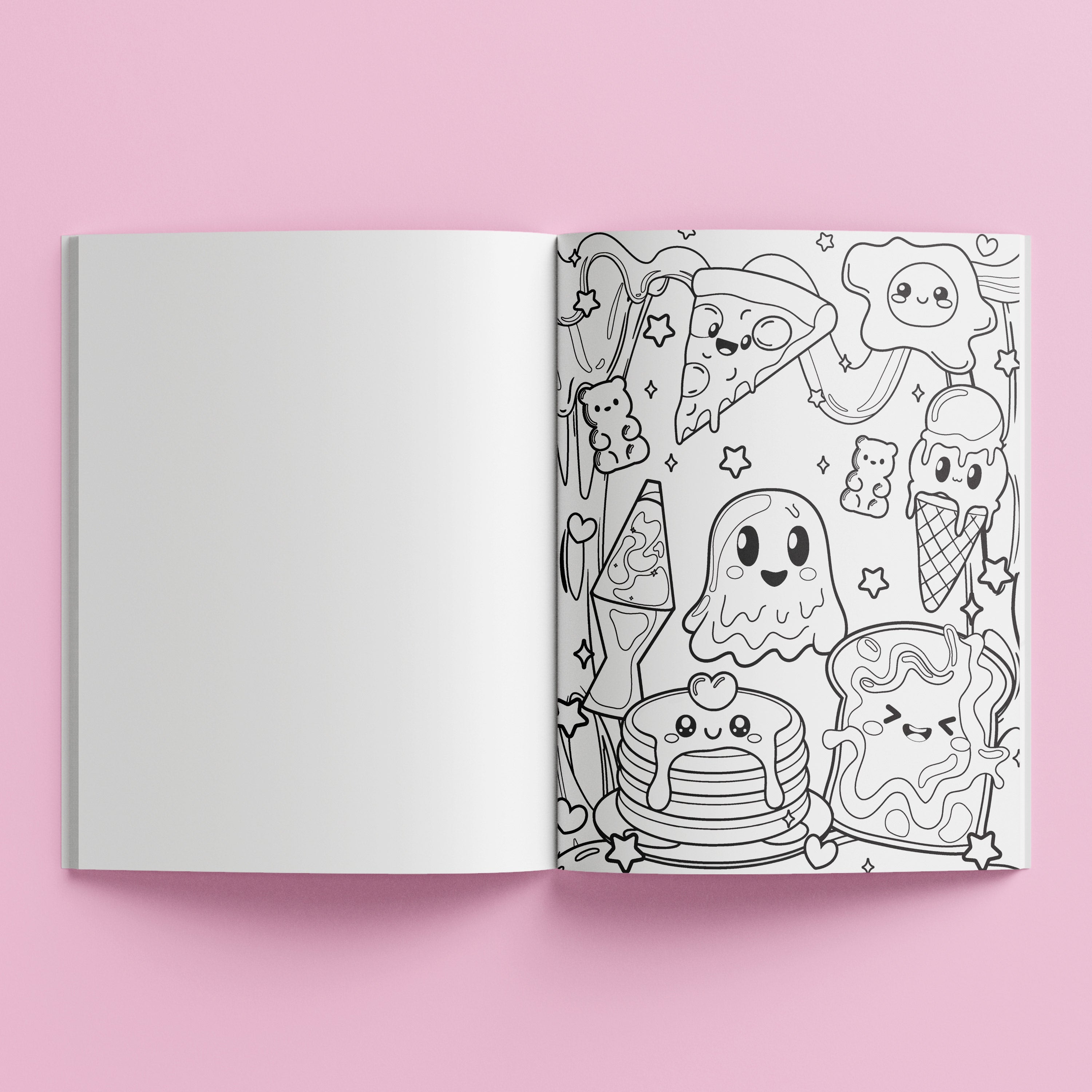 Coloring & Scented Stickers Book - Totally Gooey
