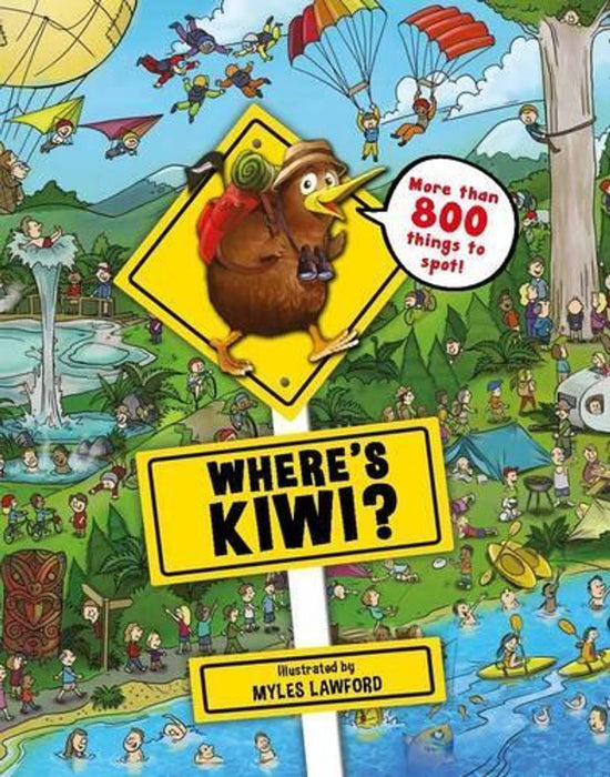 Scholastic Where's Kiwi? Seek-and-Find Picture Book