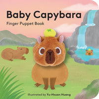 Baby Capybara Finger Puppet Book