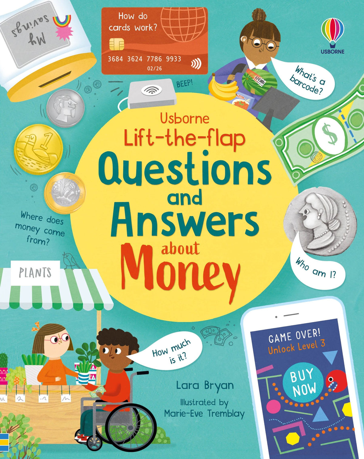 Usborne Questions and Answers about Money Lift-the-Flap Board Book