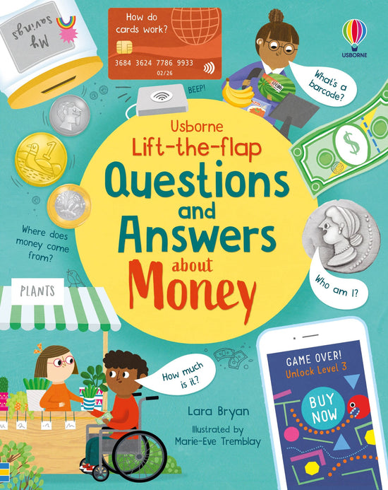 Usborne Questions and Answers about Money Lift-the-Flap Board Book