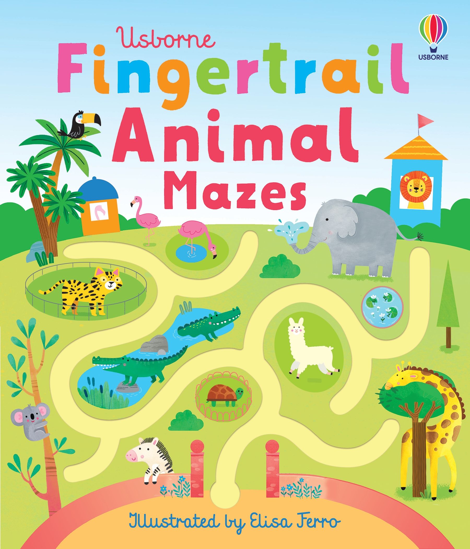 Fingertrail Animal Mazes by Felicity Brooks