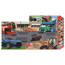 20 Sounds Tabbed Board Book - Vehicles