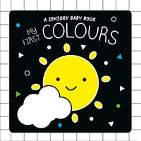 My First Colours Sensory Board Book by Laura Chamberlain and Emma Pelling
