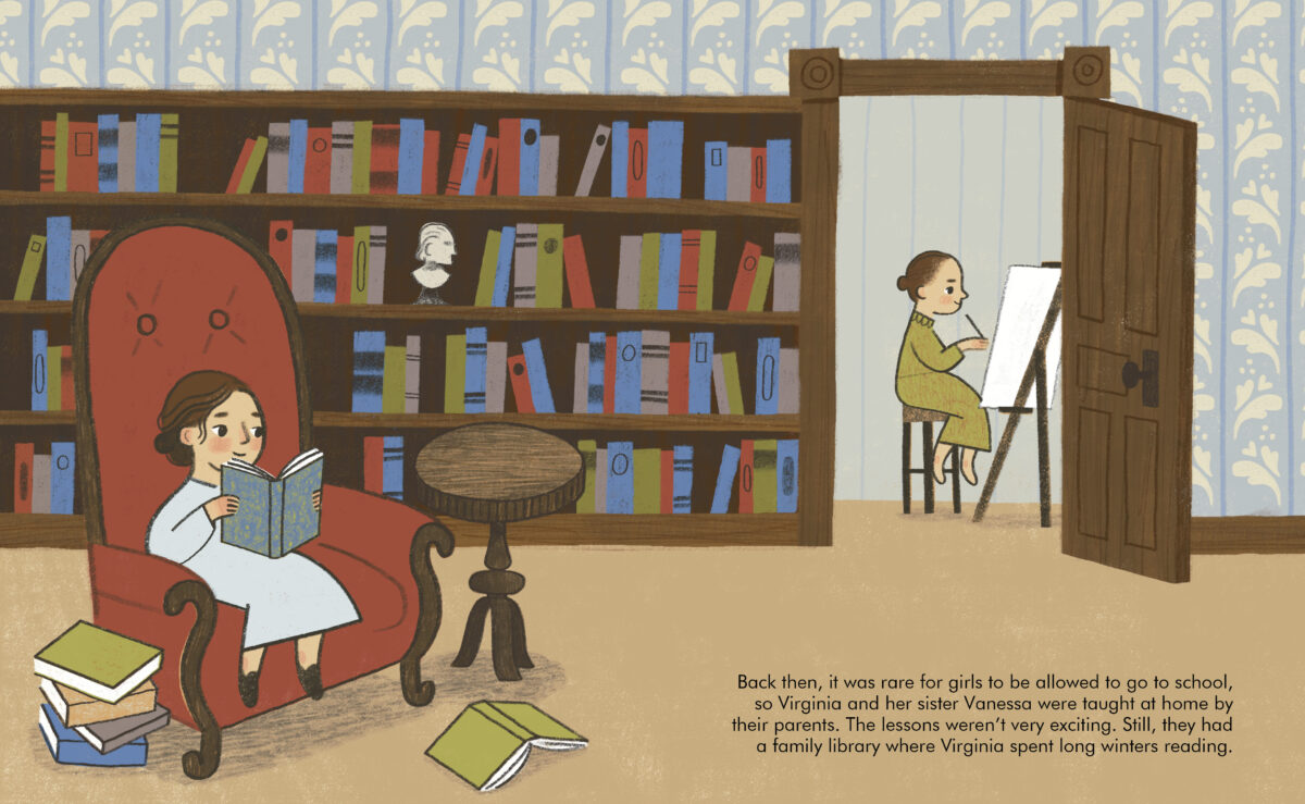 Little People Big Dreams Virginia Woolf