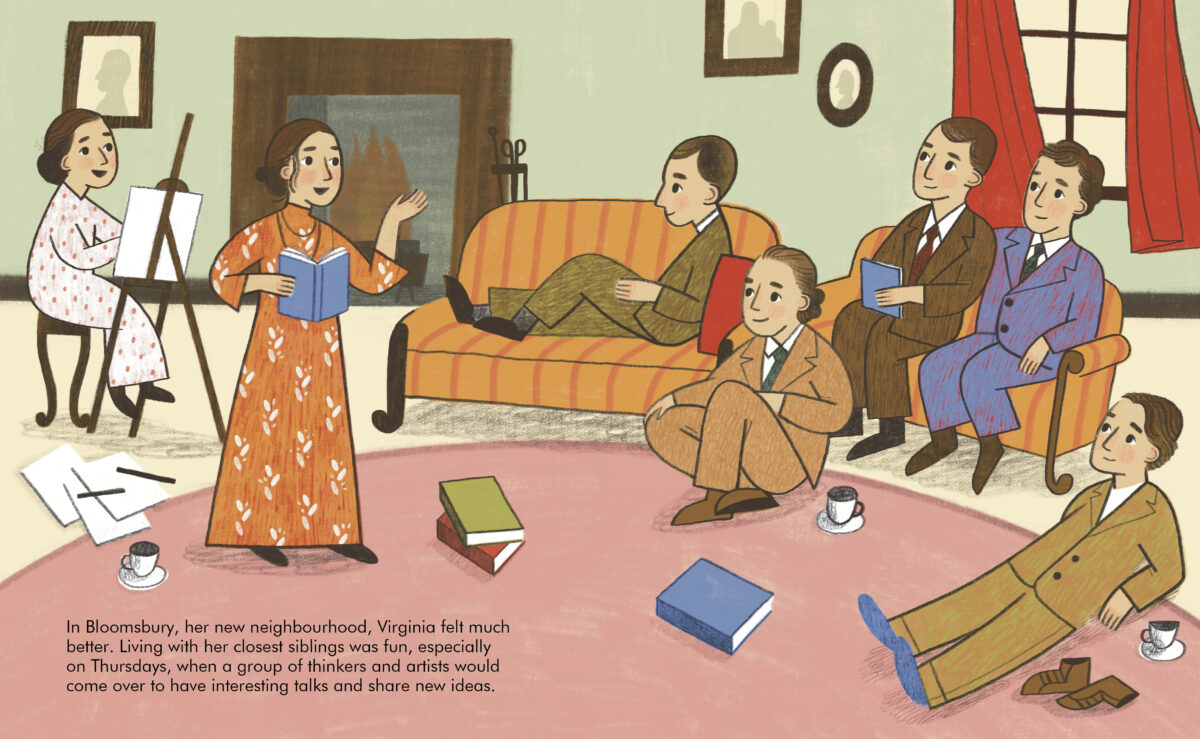 Little People Big Dreams Virginia Woolf