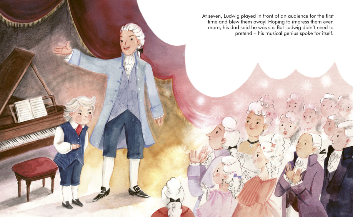 Little People Big Dreams Ludvig Van Beethoven