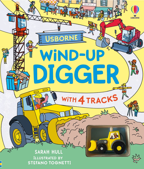 Usborne Wind-Up Digger Board Book