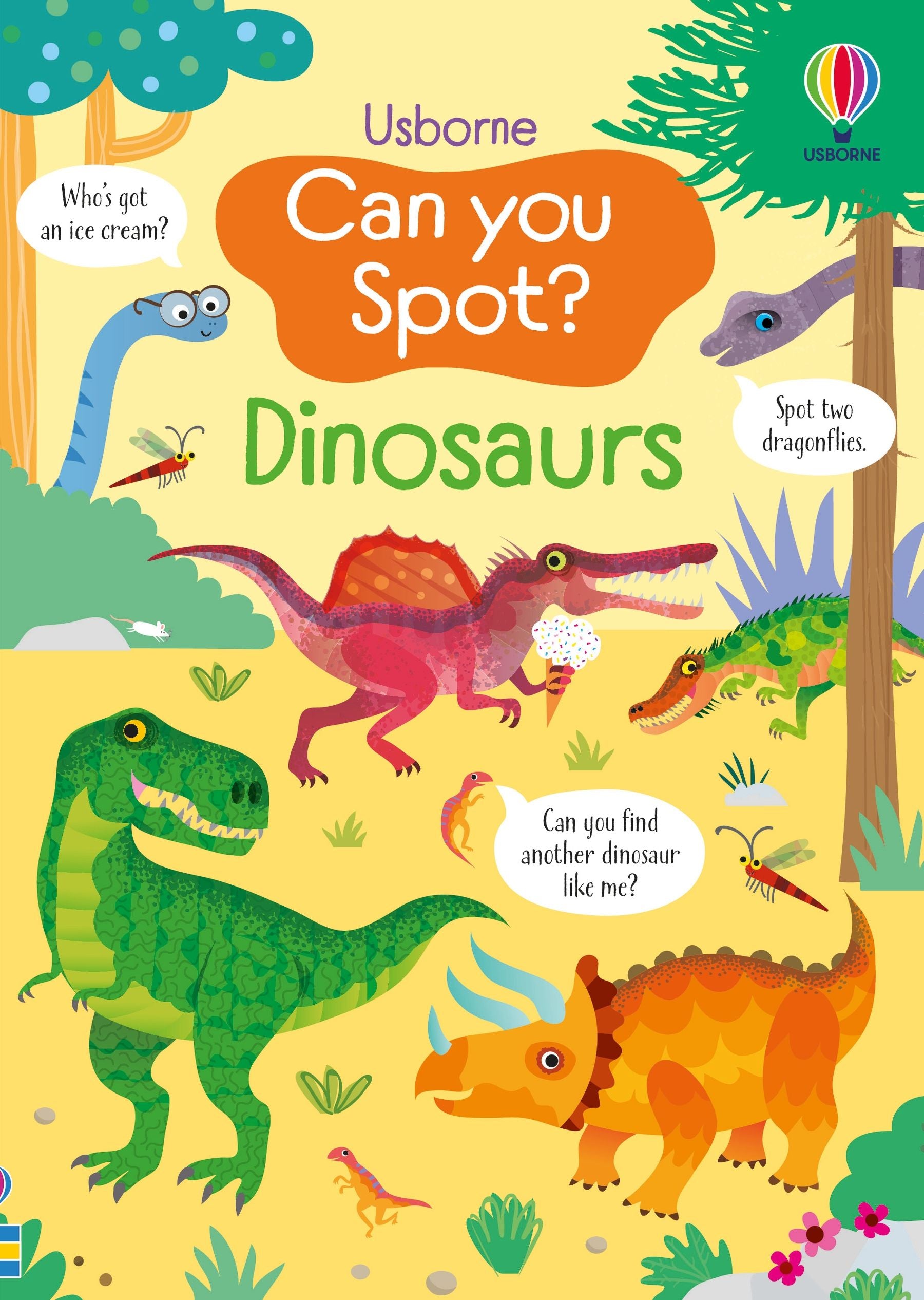 Usborne Can You Spot? Dinosaurs Activity Book
