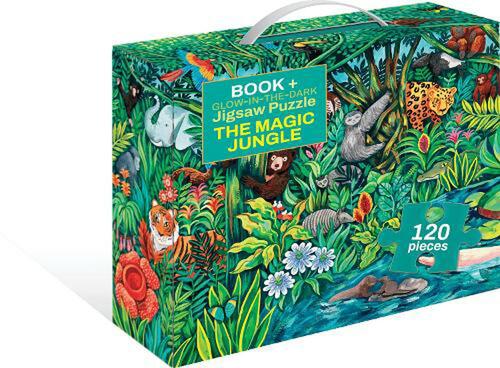 The Magic Jungle Book & 120 Piece Puzzle