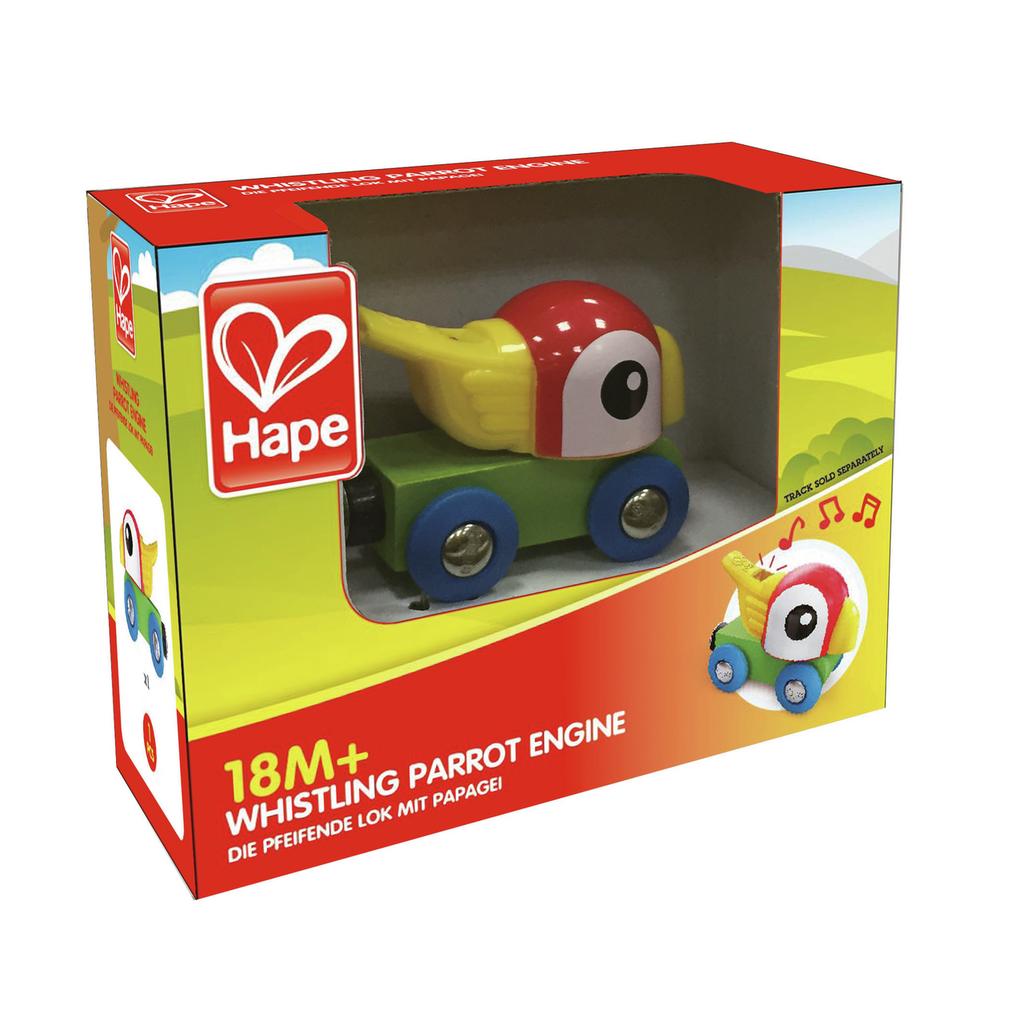 Hape Whistling Parrot Engine Toy Trains & Train Sets