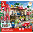 Hape Multi-Level Railway City Set