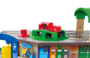 Hape Multi-Level Railway City Set Toy Trains & Train Sets