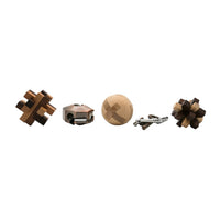 Project Genius Curated Collection 5-Pack Puzzle Set Mechanical Puzzles