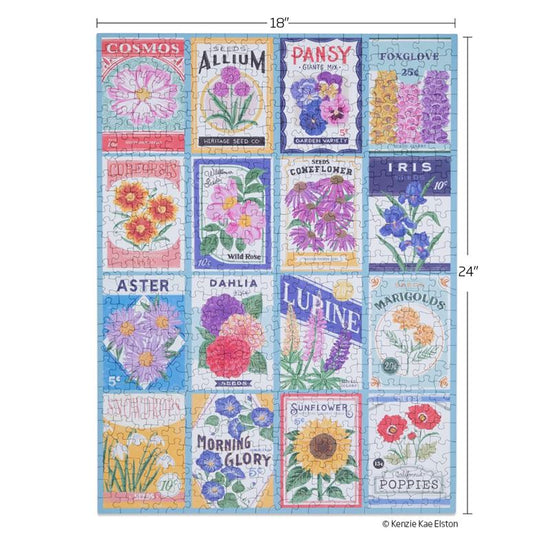 WerkShoppe - Seed Packets 500 Pce - Puzzle