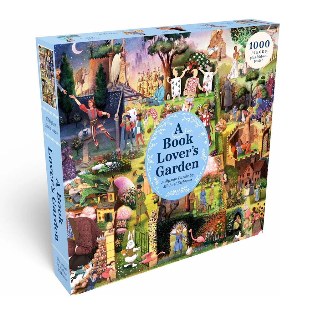 A Book Lovers Garden Puzzle 1000pc