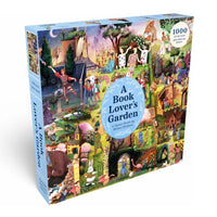 A Book Lovers Garden Puzzle 1000pc