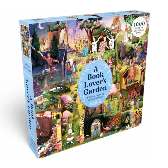 A Book Lovers Garden Puzzle 1000pc