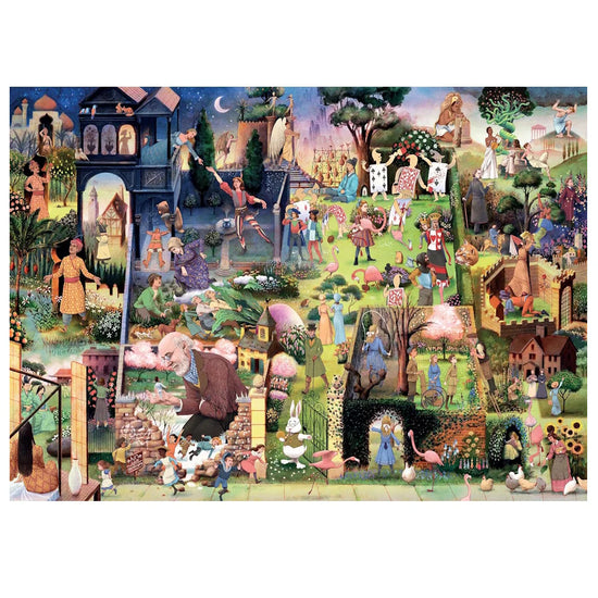A Book Lovers Garden Puzzle 1000pc
