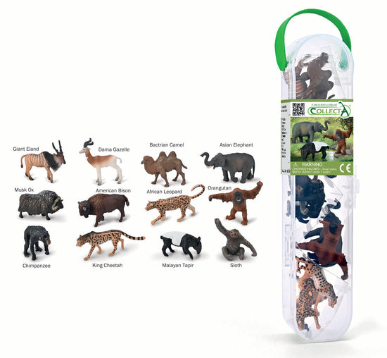 CollectA box of Mini Wild Animals 2