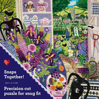 eeBoo 1000pc Puzzle: Lavender Kitchen