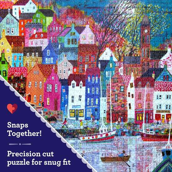 eeBoo 1000pc Puzzle: Scottish Isle