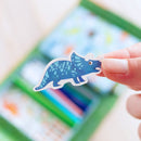 Tiger Tribe Colouring Set - Dinosaur