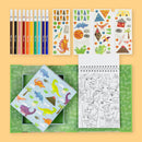 Tiger Tribe Colouring Set - Dinosaur