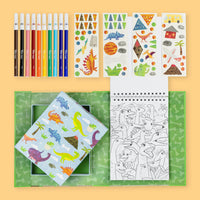 Tiger Tribe Colouring Set - Dinosaur
