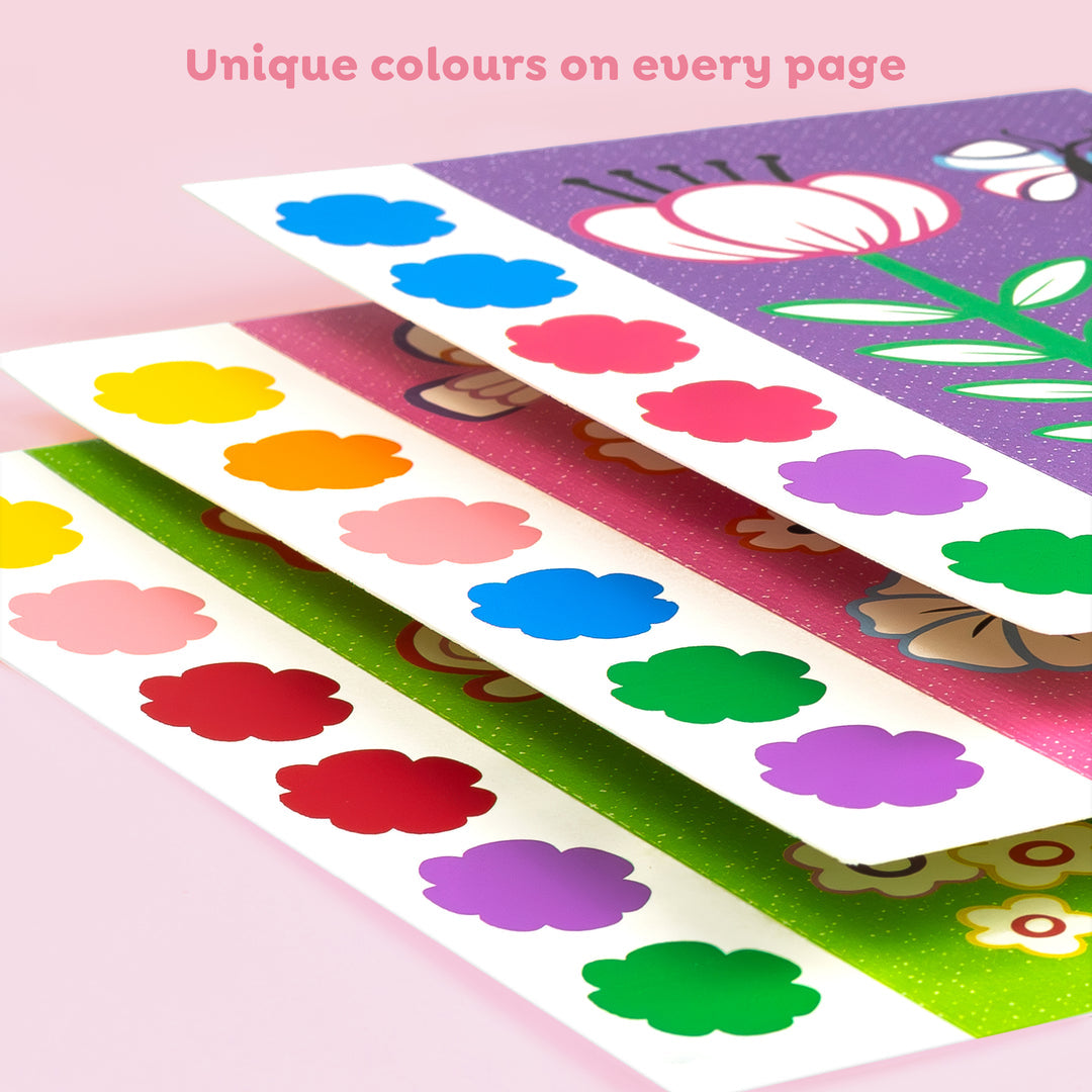 Tiger Tribe Paint a Picture Set - Butterflies & Flowers