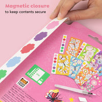 Tiger Tribe Paint a Picture Set - Butterflies & Flowers