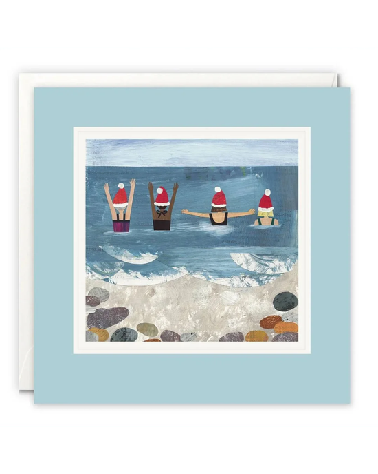 A Winter Dip - Christmas Card