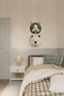 Alan Bear Flat Head Wall Decoration