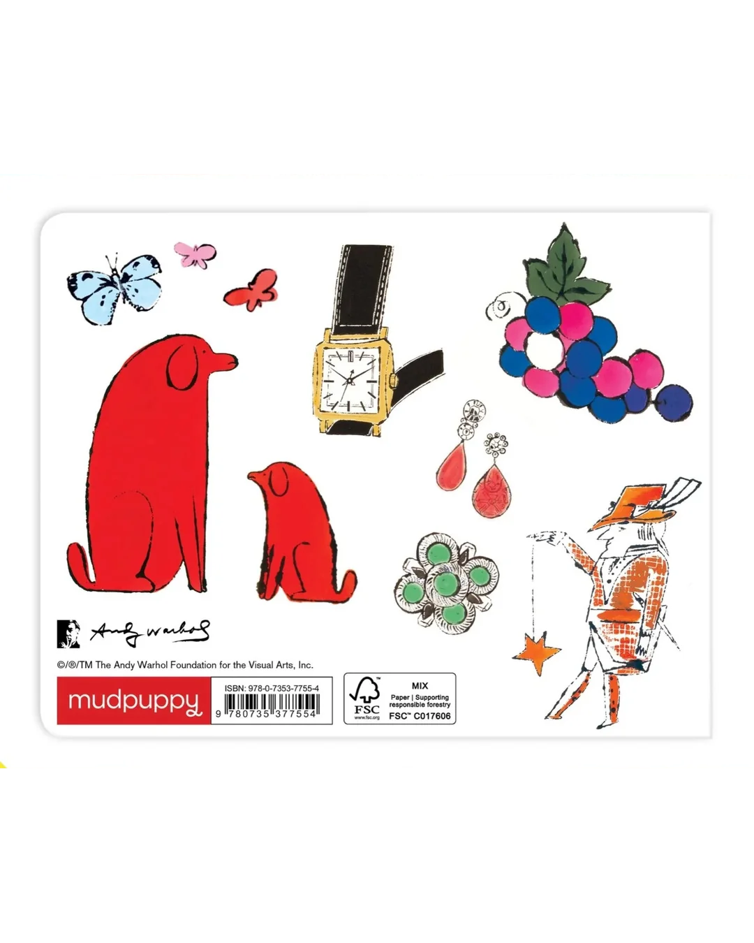 Mudpuppy Andy Warhol ABCs Board Book-6