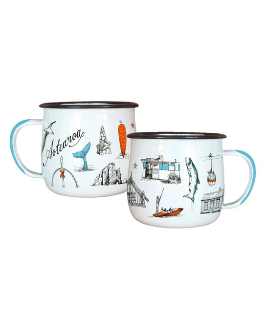 Aotearoa - Enamel Mug