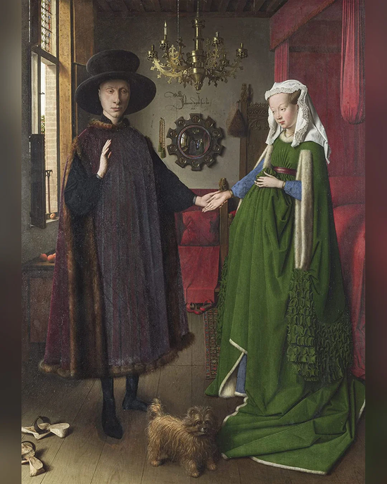 Clementoni Arnolfini and Wife 1000-Piece Jigsaw Puzzle