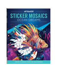 Art Maker Ocean Dreams Sticker Mosaics Book