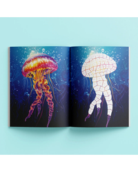 Art Maker Ocean Dreams Sticker Mosaics Book-2