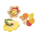 Hape x The Met Artful Flowers Rattle Trio