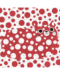 Mudpuppy Artsy Cats: Yayoi Catsama Tin 100-Piece Puzzle-2