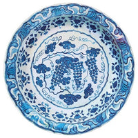 Tin Plate: Blue Grapes - Ashmolean Museum