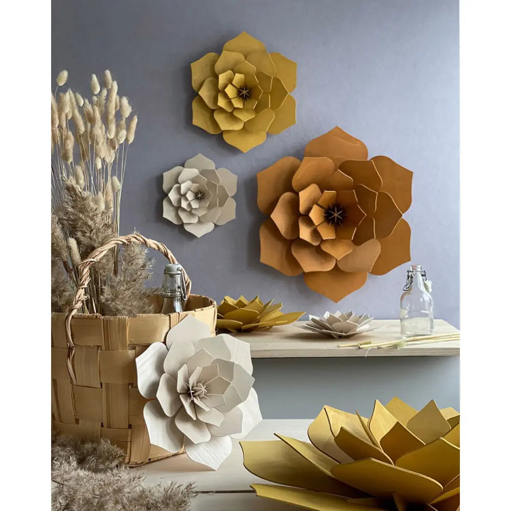 Lovi Decorative Wooden Flower