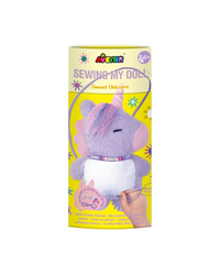Avenir - Sewing My Doll, Sweet Unicorn Sewing Craft Kit