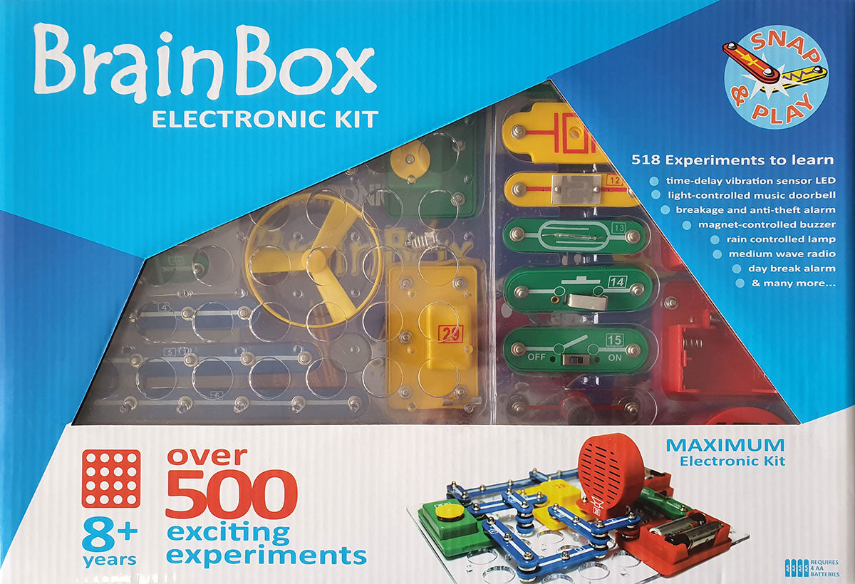 Brain Box Maximum Electronic Kit – 500+ Experiments