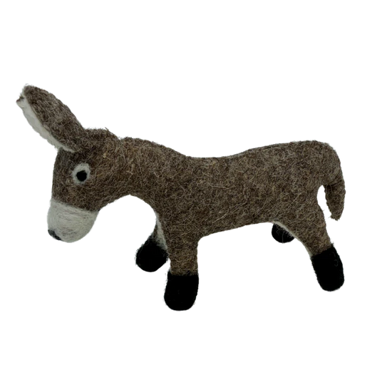 Doreen Donkey Felt Toy