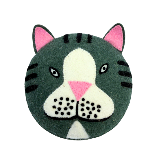 Albert Cat Flat Head Wall Decoration