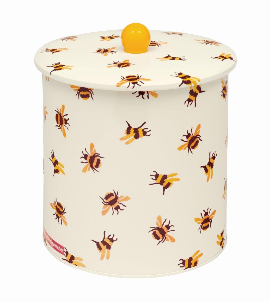 Emma Bridgewater Blue Winged Bumblebee Biscuit Barrel