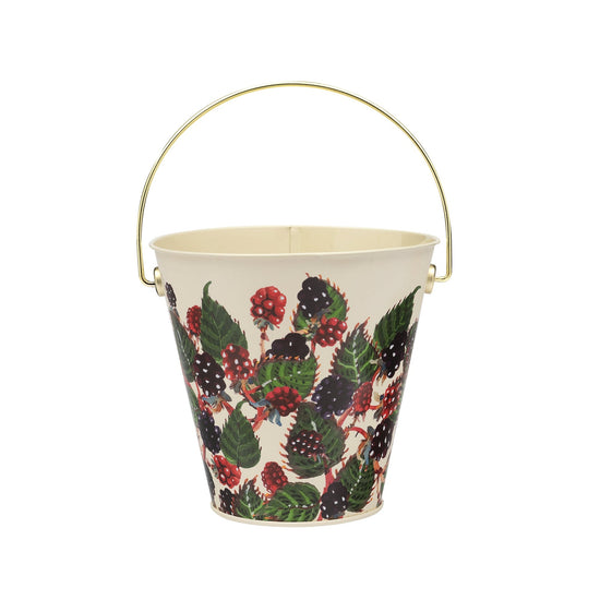 Emma Bridgewater Blackberries Tin Bucket with Handle